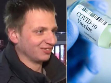 Украинец 27 раз вакцинировался от COVID-19. Его цель — 30 прививок