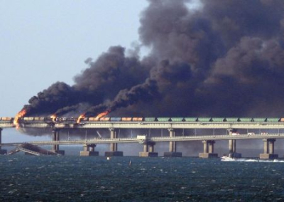 CNN: взрыв на Керченском мосту толкает Путина к принятию стратегического решения по югу Украины