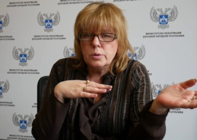 Украинская делегация потребовала удалить из переговорного процесса по Донбассу дончанку Майю Пирогову, потому что она — «террорист»
