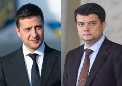 Скандал между Разумковым и Зеленским приведёт к импичменту