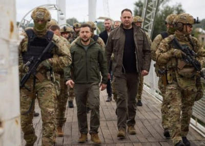 В Киеве анонсировали приезд Зеленского в Херсон после вывода ВС РФ