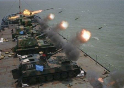 Армия Китая начала военные учения в Южно-Китайском море