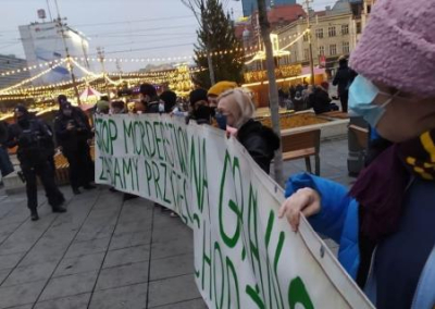 В Польше разогнали мирный митинг в поддержку мигрантов