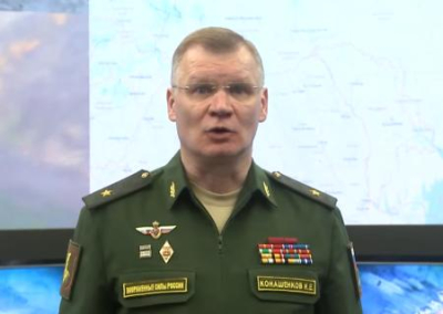 Минобороны России: Уничтожено до 500 националистов и 59 единиц бронетехники ВСУ