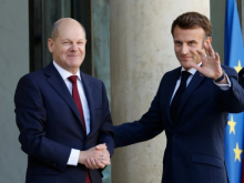 Bloomberg: Франция конфликтует с Германией из-за амбиций евролидера, при этом Берлин тратит на Украину значительно больше Парижа