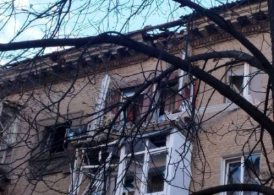 Украина обстреляла жилые дома в центре Донецка